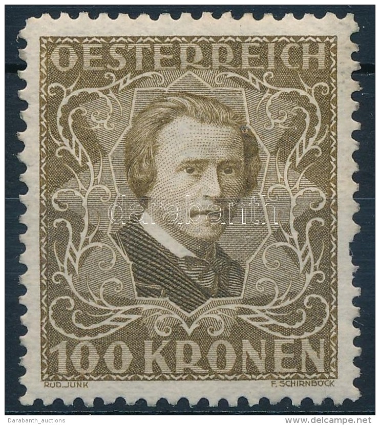 ** 1922 Mi 424 B (Mi EUR 90.-) (foghiba / Missing Perf.) - Other & Unclassified