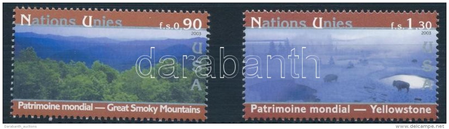 ** 2003 Vil&aacute;g&ouml;r&ouml;ks&eacute;g&uuml;nk: Amerikai Egyes&uuml;lt &Aacute;llamok Mi 473-474 - Sonstige & Ohne Zuordnung