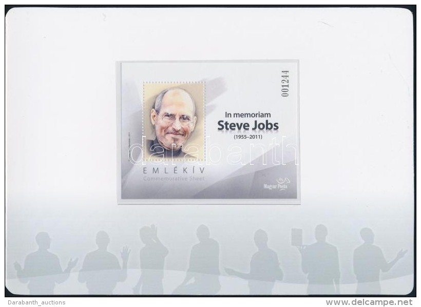 ** 2011 Steve Jobs Eml&eacute;k&iacute;v Alkalmi Tokban - Altri & Non Classificati