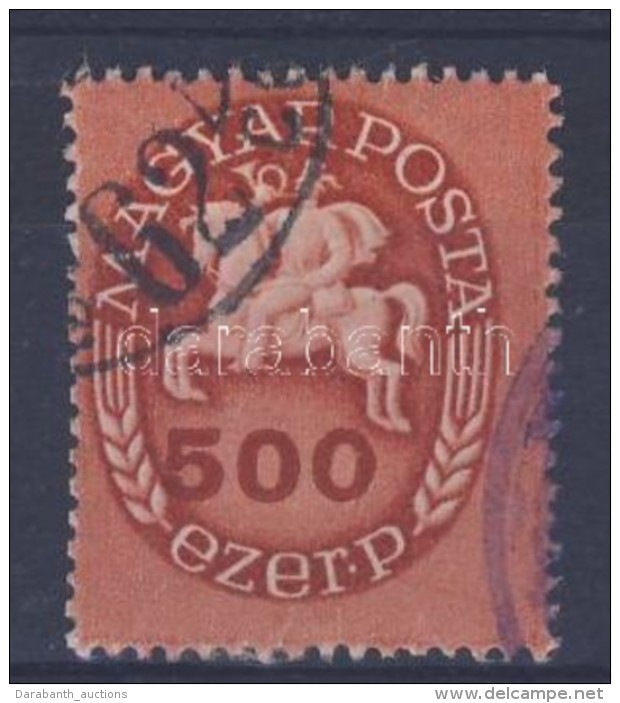 O 1946 Lovasfut&aacute;r 500 Ezer P A Keretbe Tol&oacute;dott &eacute;rt&eacute;ksz&aacute;mmal - Other & Unclassified