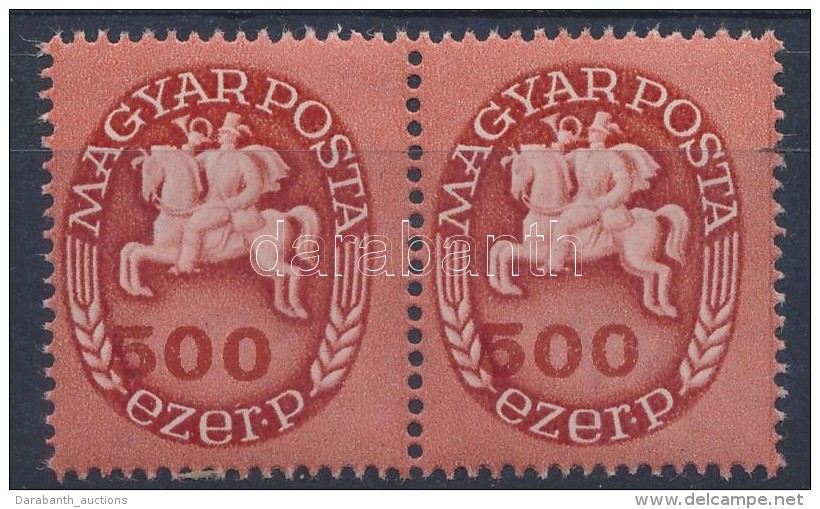 ** 1946 Lovasfut&aacute;r 500ezer P P&aacute;r Keretbe Tol&oacute;dott &eacute;rt&eacute;ksz&aacute;mok - Other & Unclassified