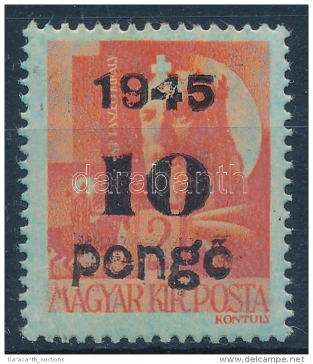 ** 1945 Kiseg&iacute;tÅ‘ 10P/2f Fest&eacute;khi&aacute;nyos Fel&uuml;lnyom&aacute;s 'pongc' - Other & Unclassified