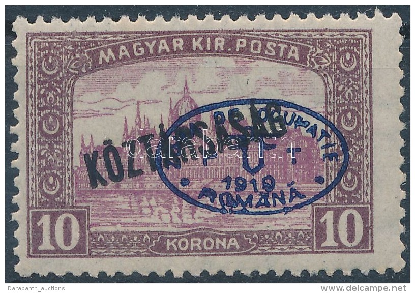 ** Debrecen I. 1919 Parlament/K&ouml;zt&aacute;rsas&aacute;g 10K Garancia N&eacute;lk&uuml;l (**450.000) - Other & Unclassified