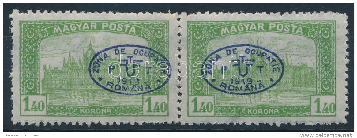 ** Debrecen I. 1919 Magyar Posta 1,40f P&aacute;r Garancia N&eacute;lk&uuml;l (**100.000) - Other & Unclassified