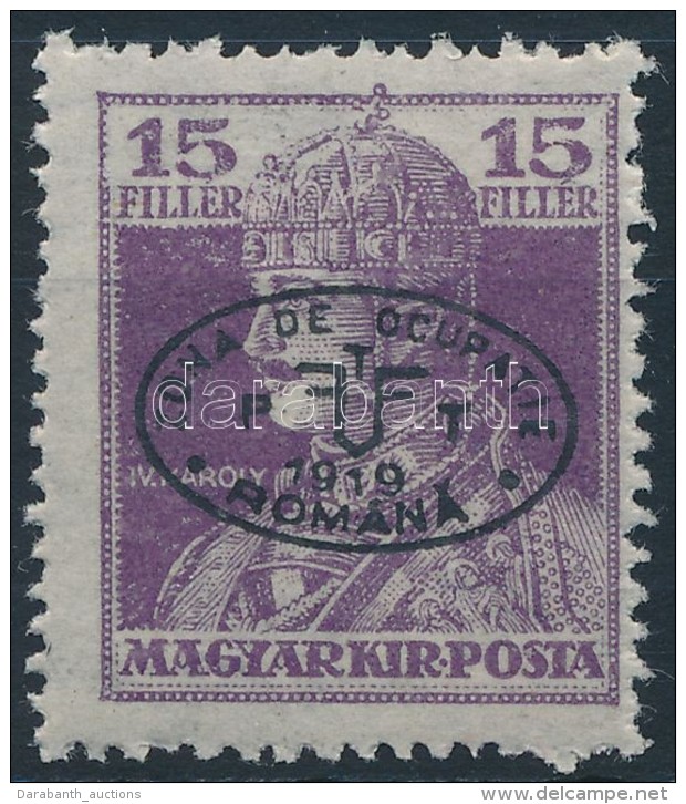 ** Debrecen I. 1919 K&aacute;roly 15f Garancia N&eacute;lk&uuml;l (**50.000) - Other & Unclassified