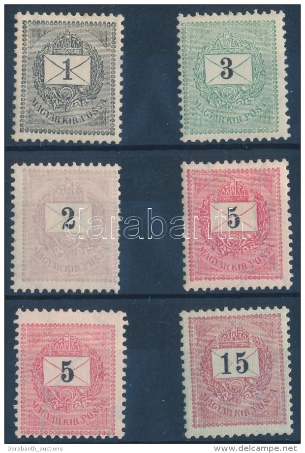 * 1889-1898 6 Db B&eacute;lyeg (7.500) - Other & Unclassified