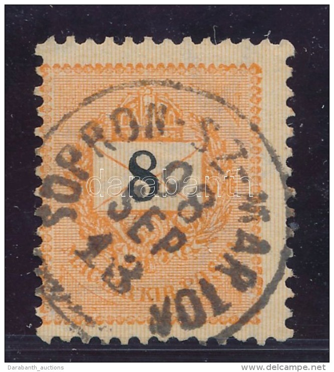 O 1889 8kr 'SOPRON - SZ - M&Aacute;RTON' - Other & Unclassified