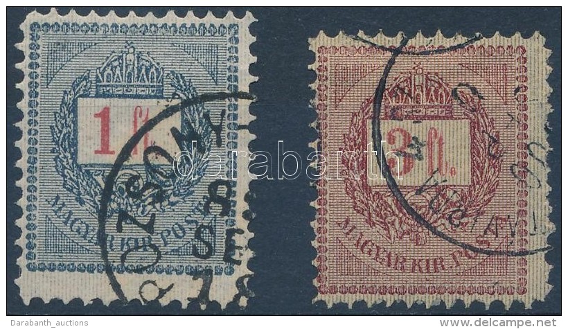 O 1888 Sztereo 1Ft, 3 Ft (11.000) - Other & Unclassified