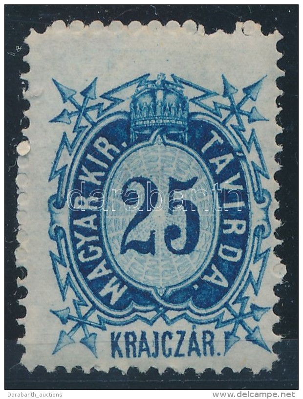 ** 1874 T&aacute;v&iacute;rda 25kr Magasabbra Fogazva - Other & Unclassified