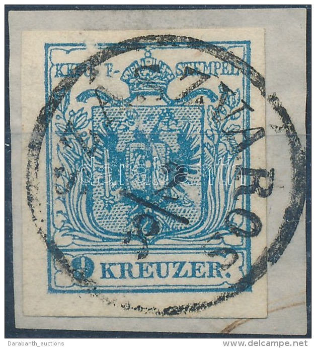 1850 9kr MP III. Kis Horzsol&aacute;s Nyomok / Disturbance On The Design Side 'SZ&Aacute;SZV&Aacute;ROS' (Gudlin:... - Altri & Non Classificati