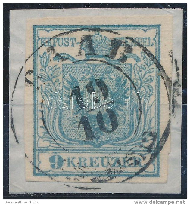 1850 9kr Vil&aacute;gosk&eacute;k / Light Blue HP I J&oacute; / Sz&eacute;p Sz&eacute;lekkel / With Nice Margins... - Other & Unclassified