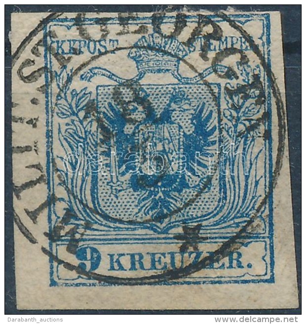 O 1850 9kr HP III. 'MILIT. ST. GEORGEN' (Gudlin: 150p) - Altri & Non Classificati