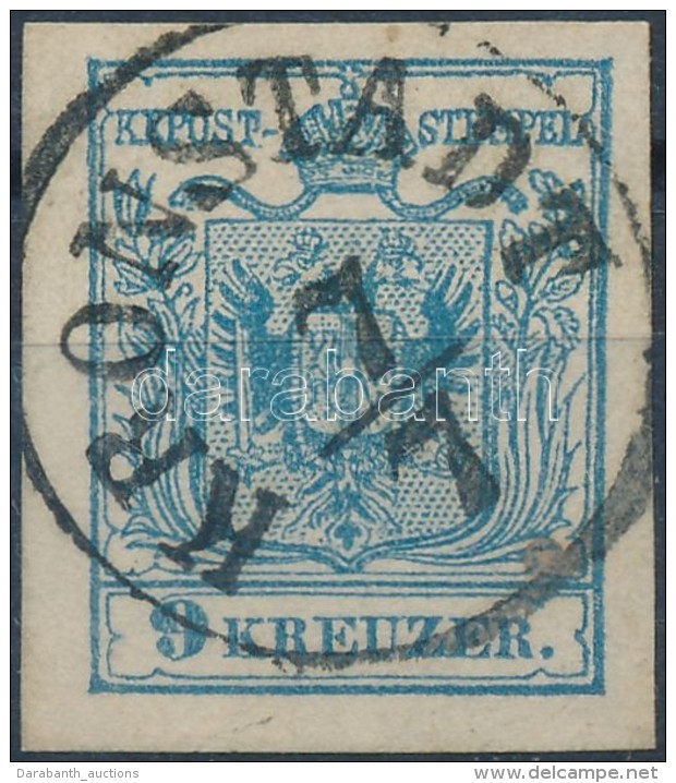 O 1850 9kr MP III.b. 'KRONSTADT' - Other & Unclassified