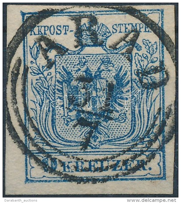 O 1850 9kr HP III.a. Vastag Pap&iacute;r / Thick Paper 'ARAD' - Other & Unclassified