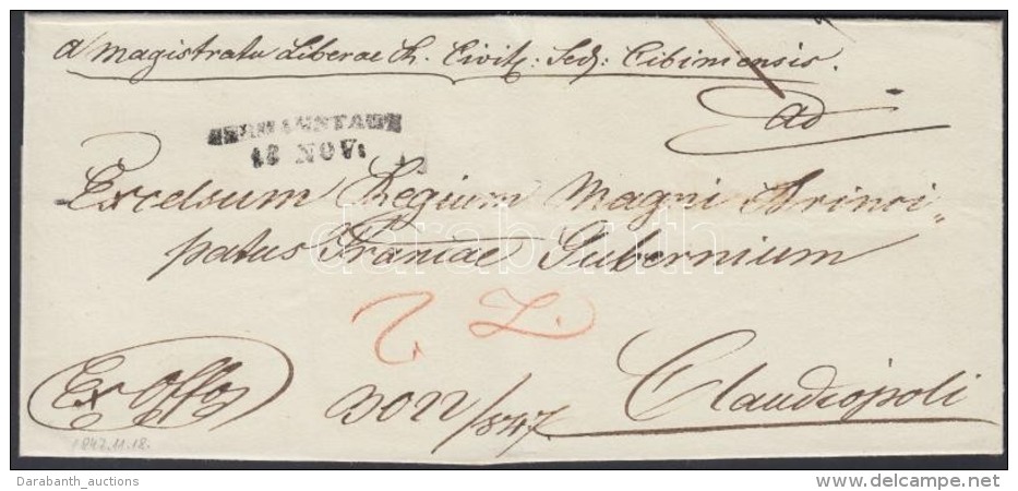 1847 Ex Offo 'HERMANNSTADT' - Clausopoli - Other & Unclassified