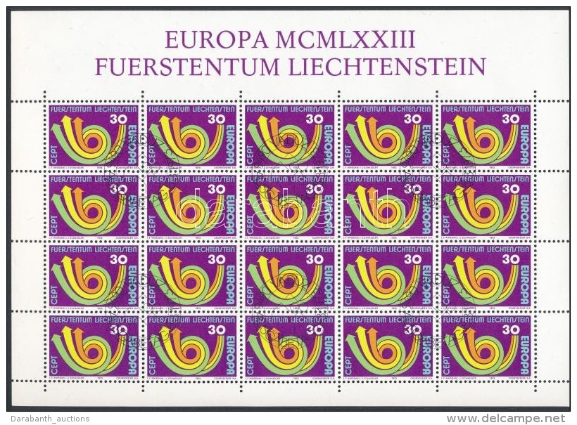 O Liechtenstein 4 Klf CEPT Kis&iacute;v (Mi EUR 38,-) - Other & Unclassified