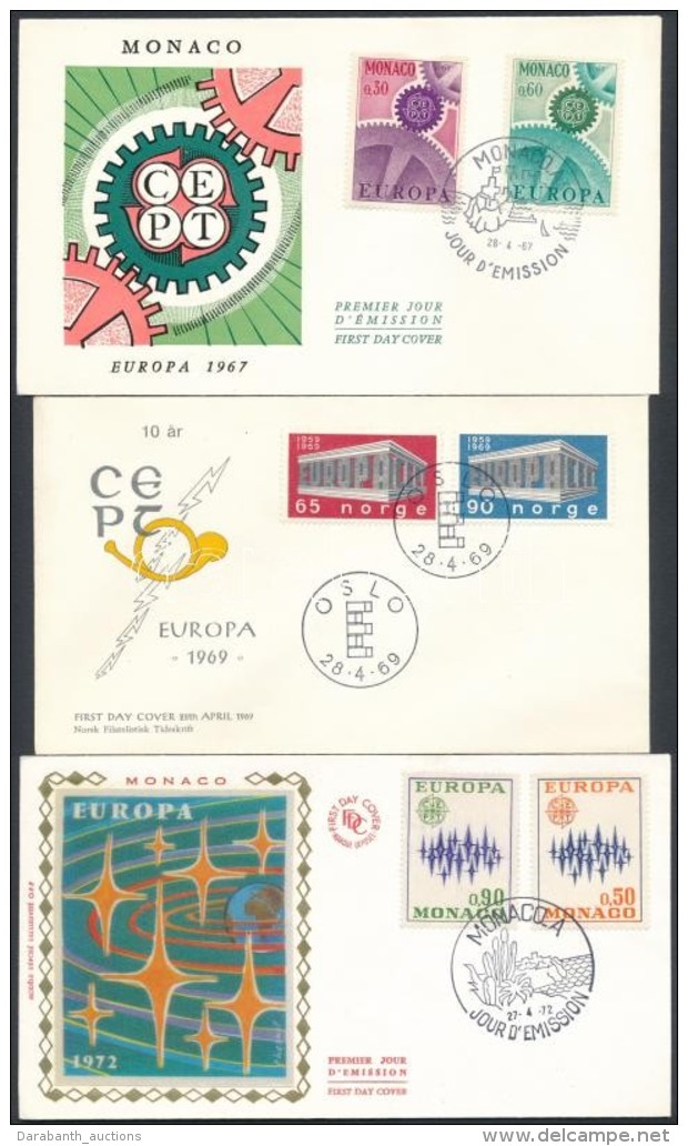 Europa CEPT 1967-1982 5 Klf FDC - Other & Unclassified