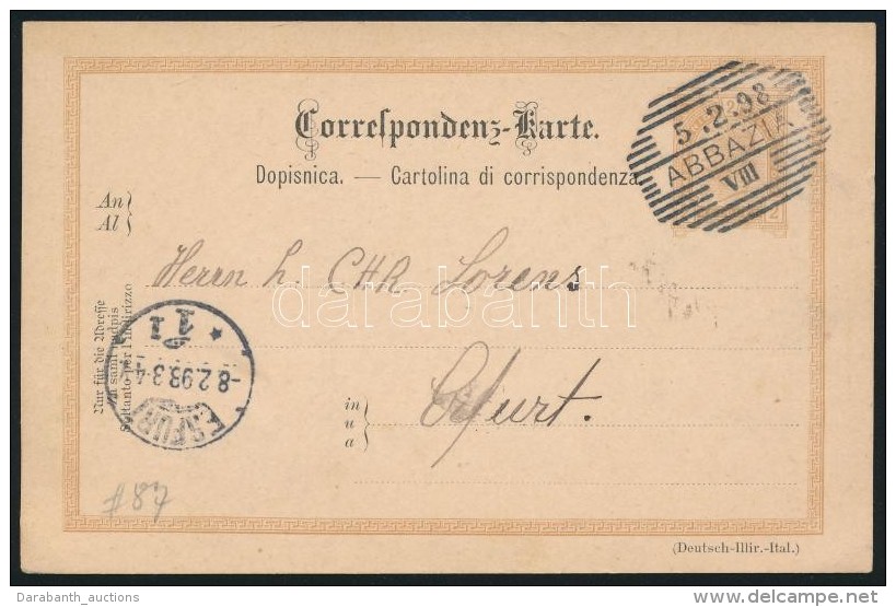 Ausztria 1898 - Other & Unclassified