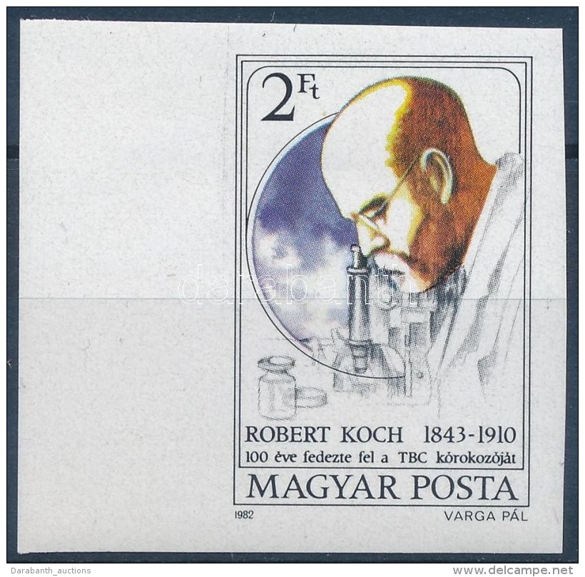 ** 1982 Robert Koch V&aacute;gott &iacute;vsz&eacute;li B&eacute;lyeg - Other & Unclassified