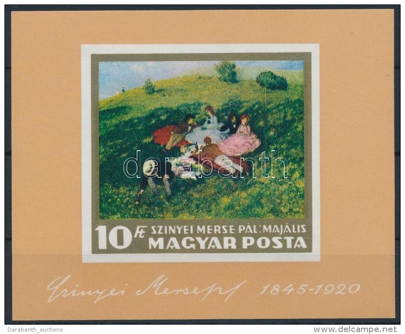 ** 1966 Festm&eacute;ny (I.) V&aacute;gott Blokk (4.000) - Other & Unclassified