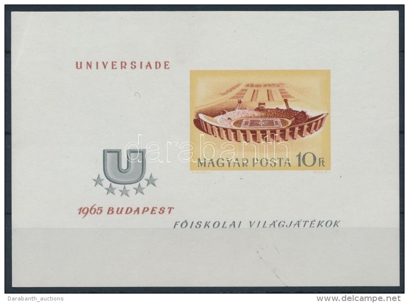 ** 1965 Universiade V&aacute;gott Blokk (4.000) - Other & Unclassified