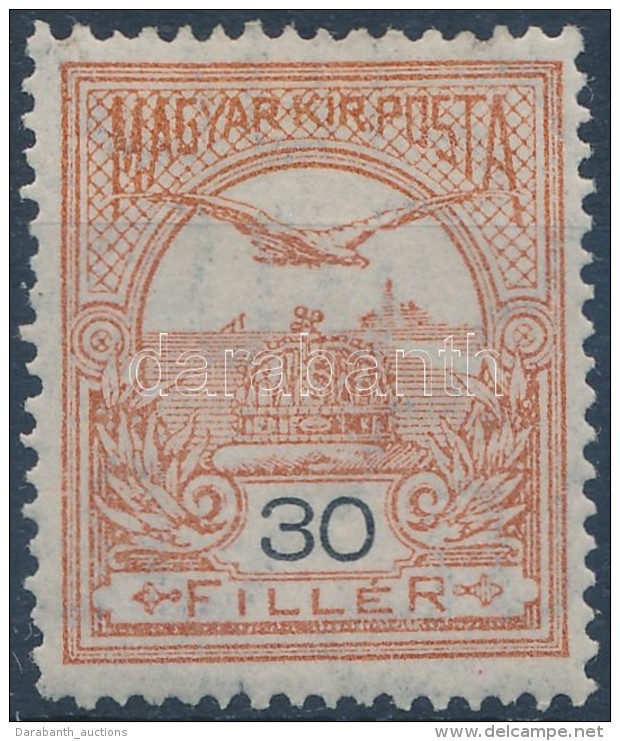 * 1913 Turul 30f FekvÅ‘ V&iacute;zjellel (13.000) - Other & Unclassified