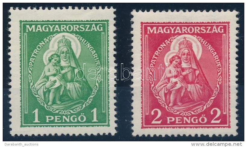 * 1932 Nagy Madonna 1P, 2P (** 25.000) - Autres & Non Classés