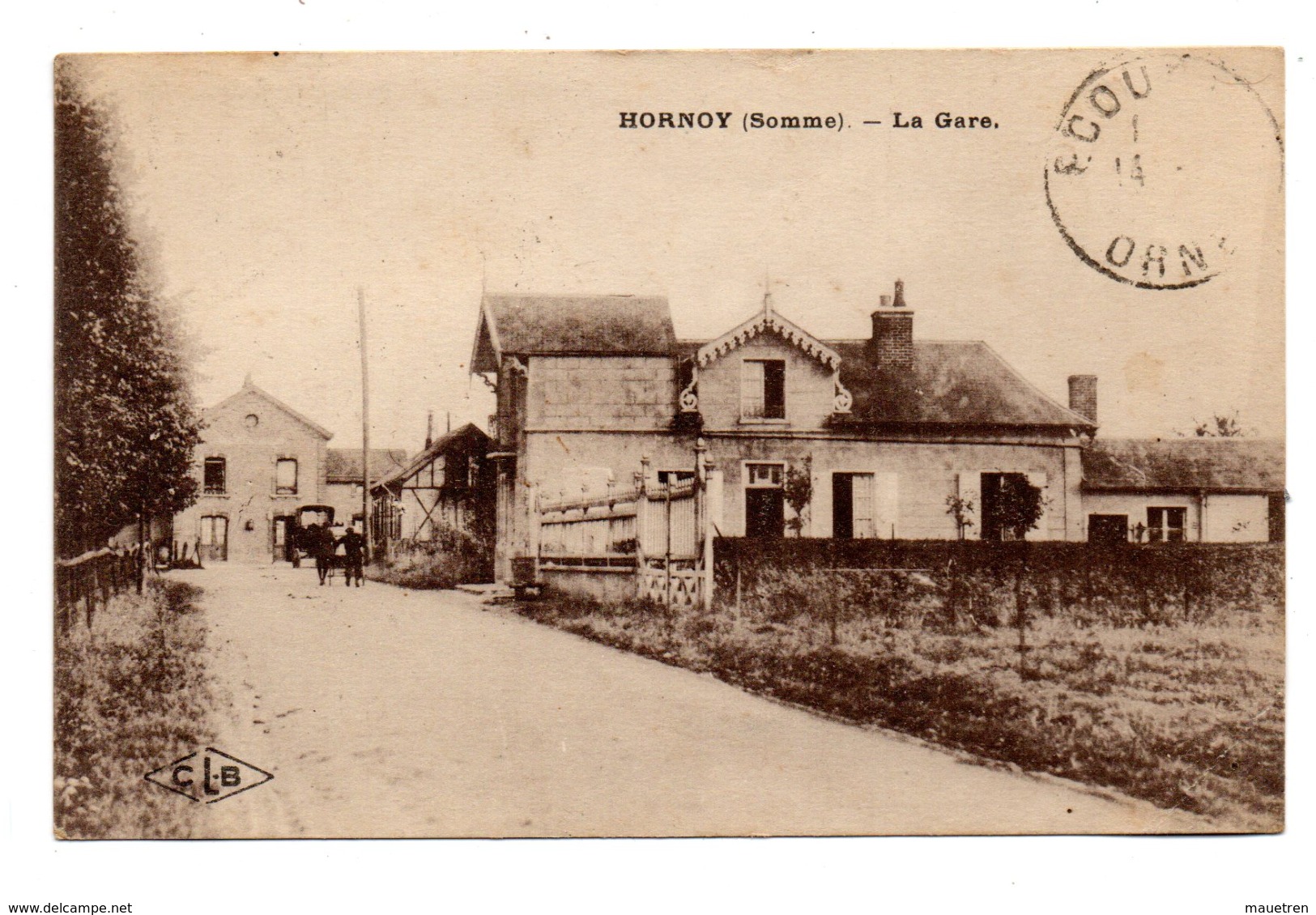 D 80 HORNOY . La Gare - Hornoy Le Bourg