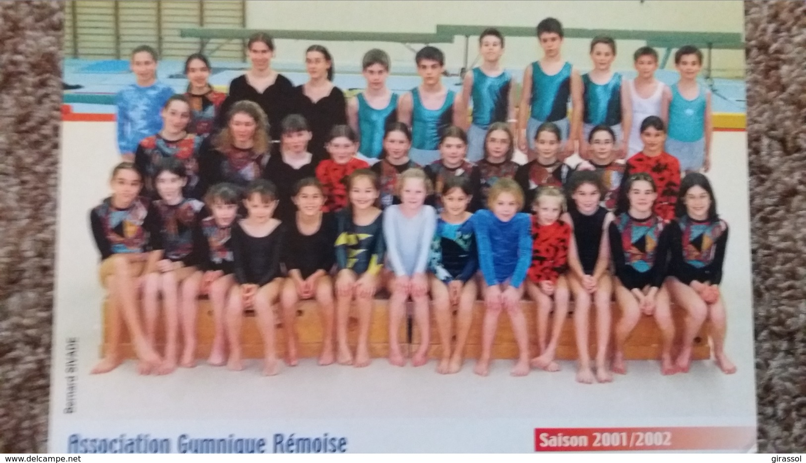 CPM GYMNASTIQUE REMOISE REIMS MARNE SAISON 2001 2002 FILLES GYMNASTES  JOURNAL L UNION - Gymnastique