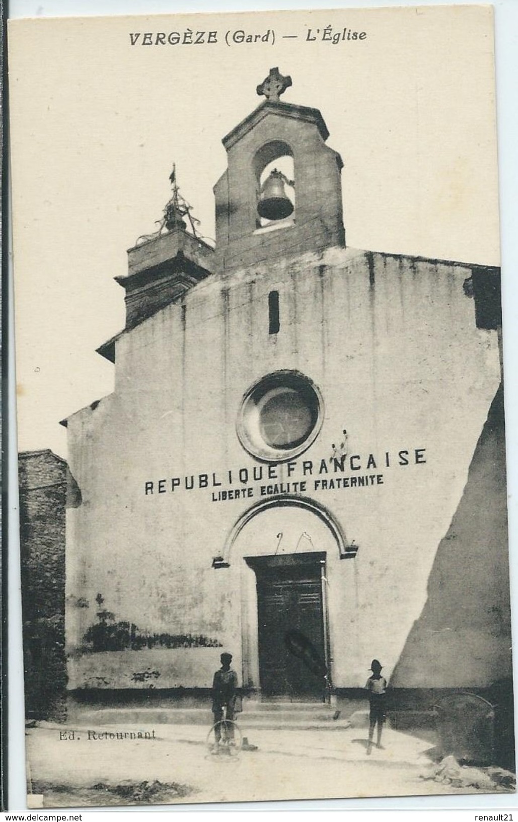 Vergèze-L'Église-(SÉPIA) - Vergèze