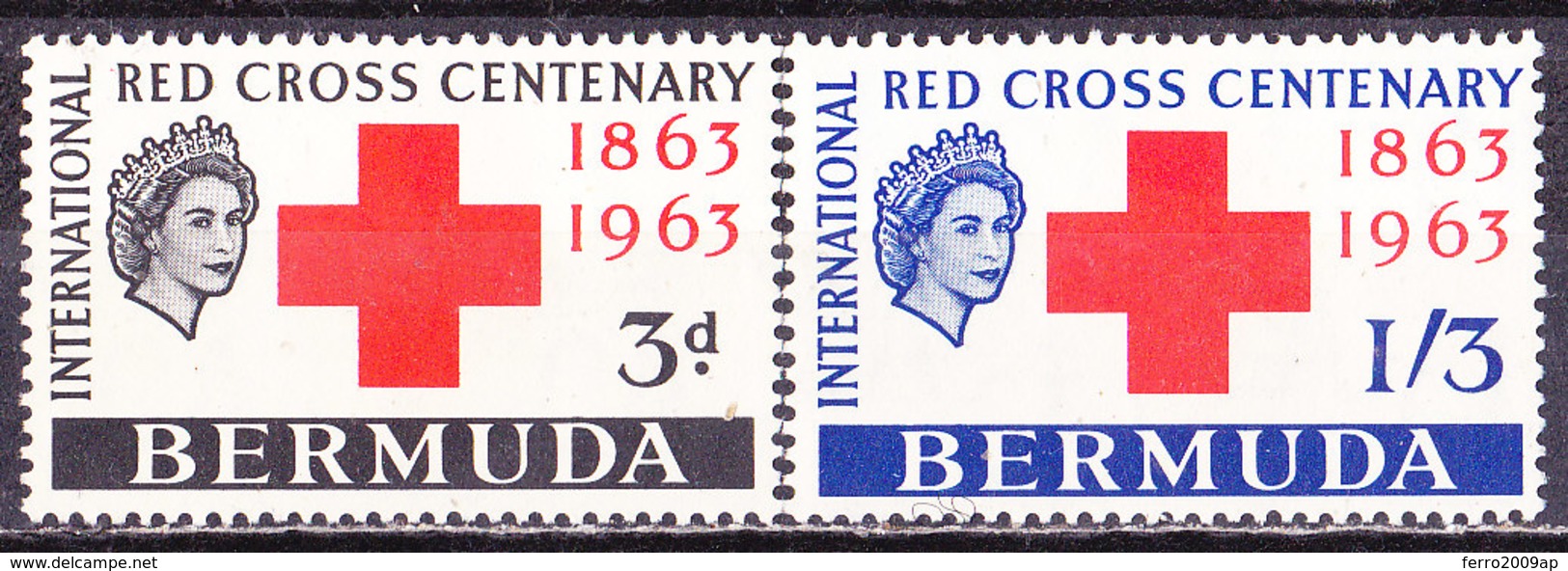 Croce Rossa-Bermuda 1963-Serie Completa Nuova MNH** - Croce Rossa
