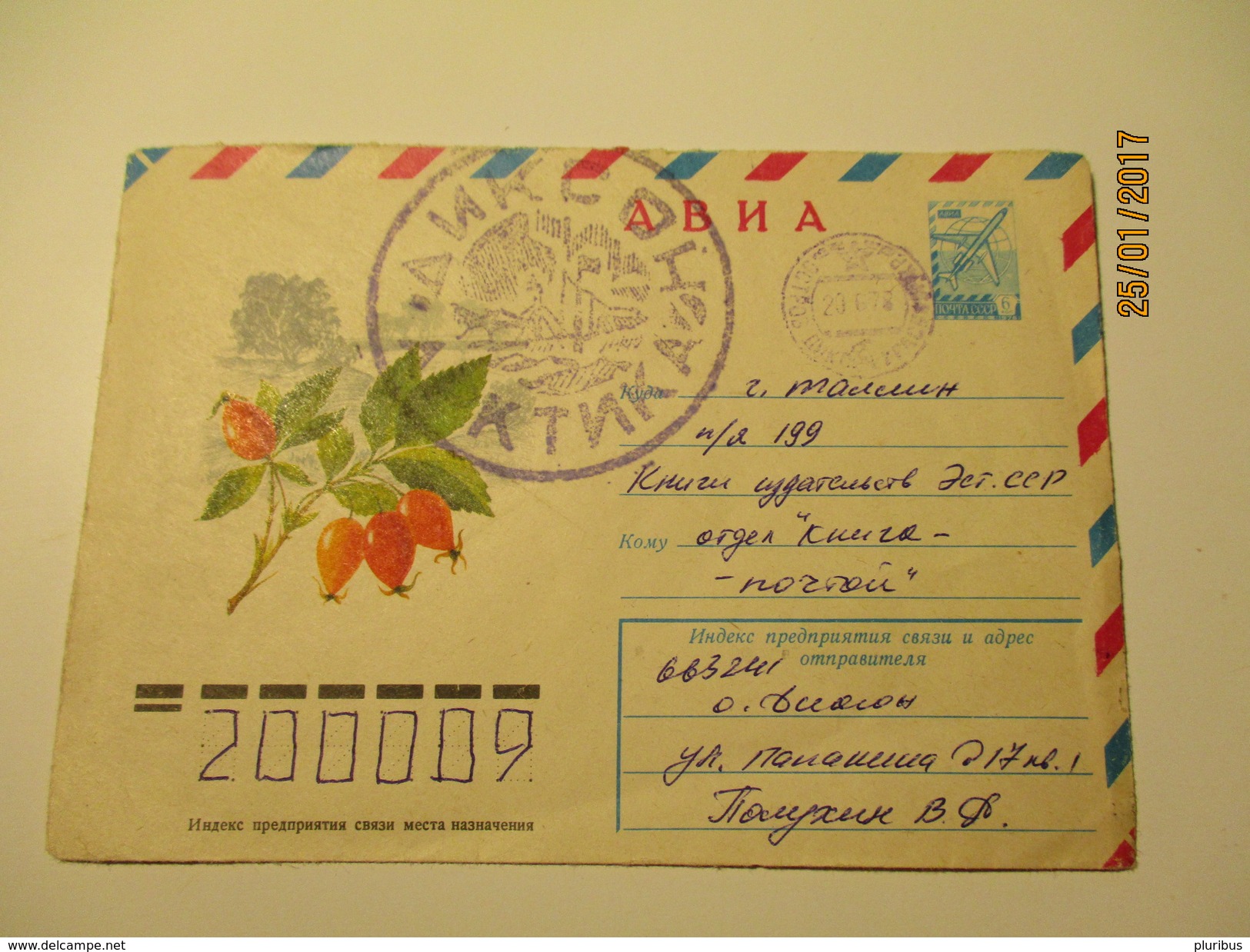 USSR RUSSIA   Postal Stationery , 1978 ARCTICA  DIKSON ISLAND , AIR MAIL  , OLD COVER , 0 - Forschungsstationen & Arctic Driftstationen