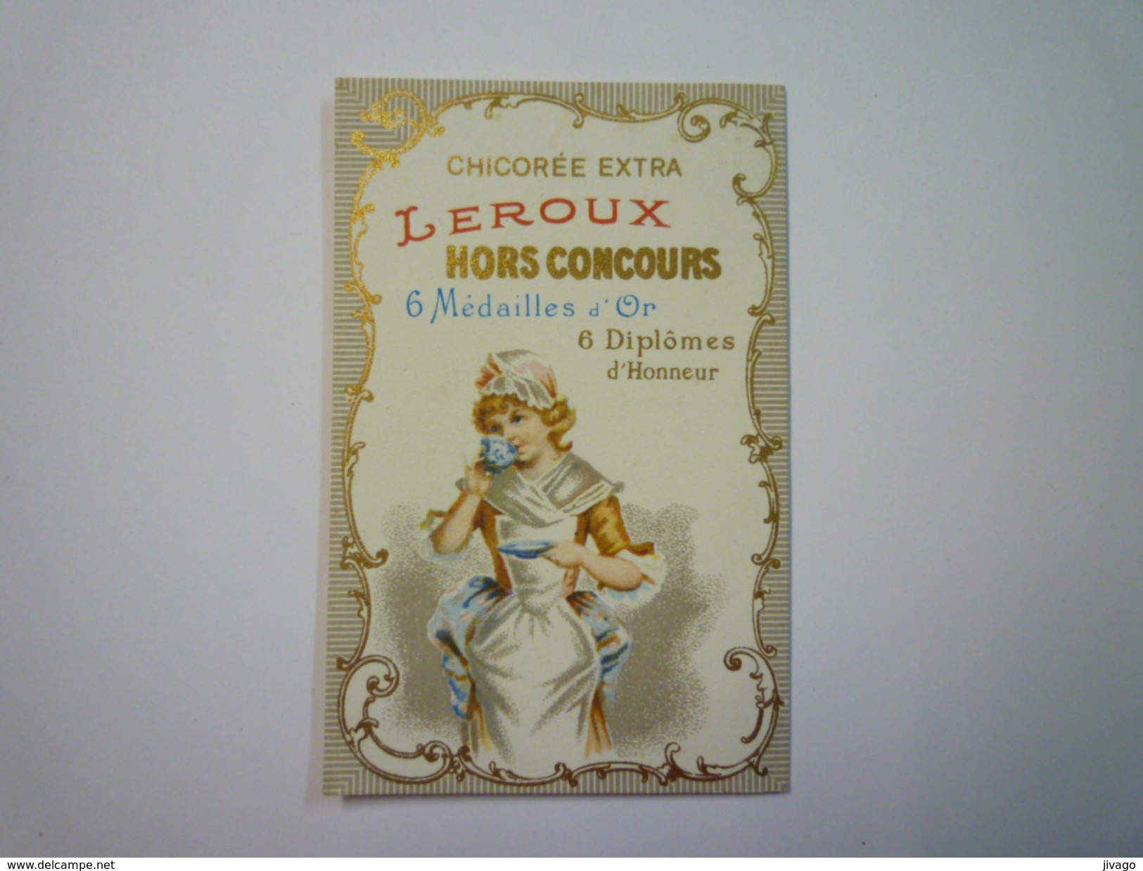 PETIT CALENDRIER  PUB  CHICOREE  EXTRA  LEROUX  1976   (format  6 X 10cm)   - Kleinformat : 1971-80