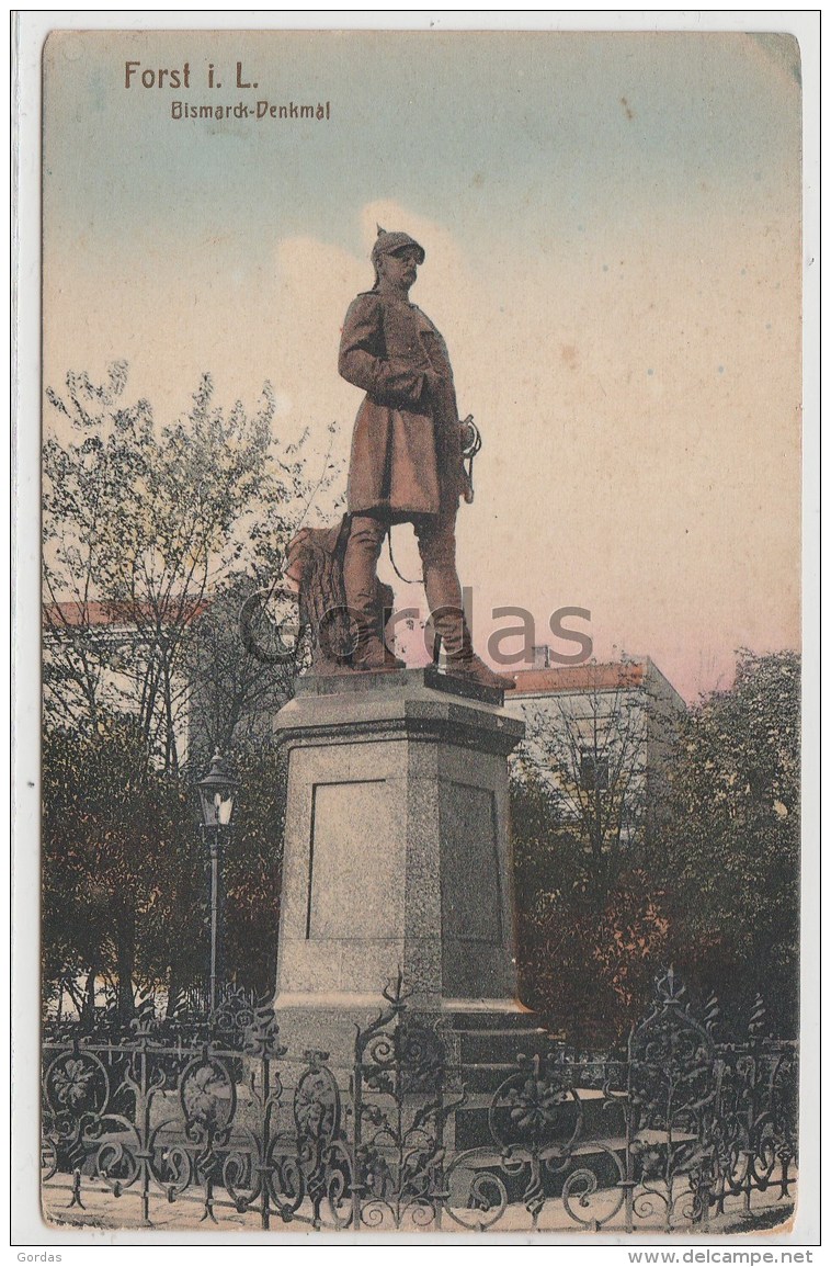 Germany - Forst - Lausitz - Bismarck Denkmal - Forst