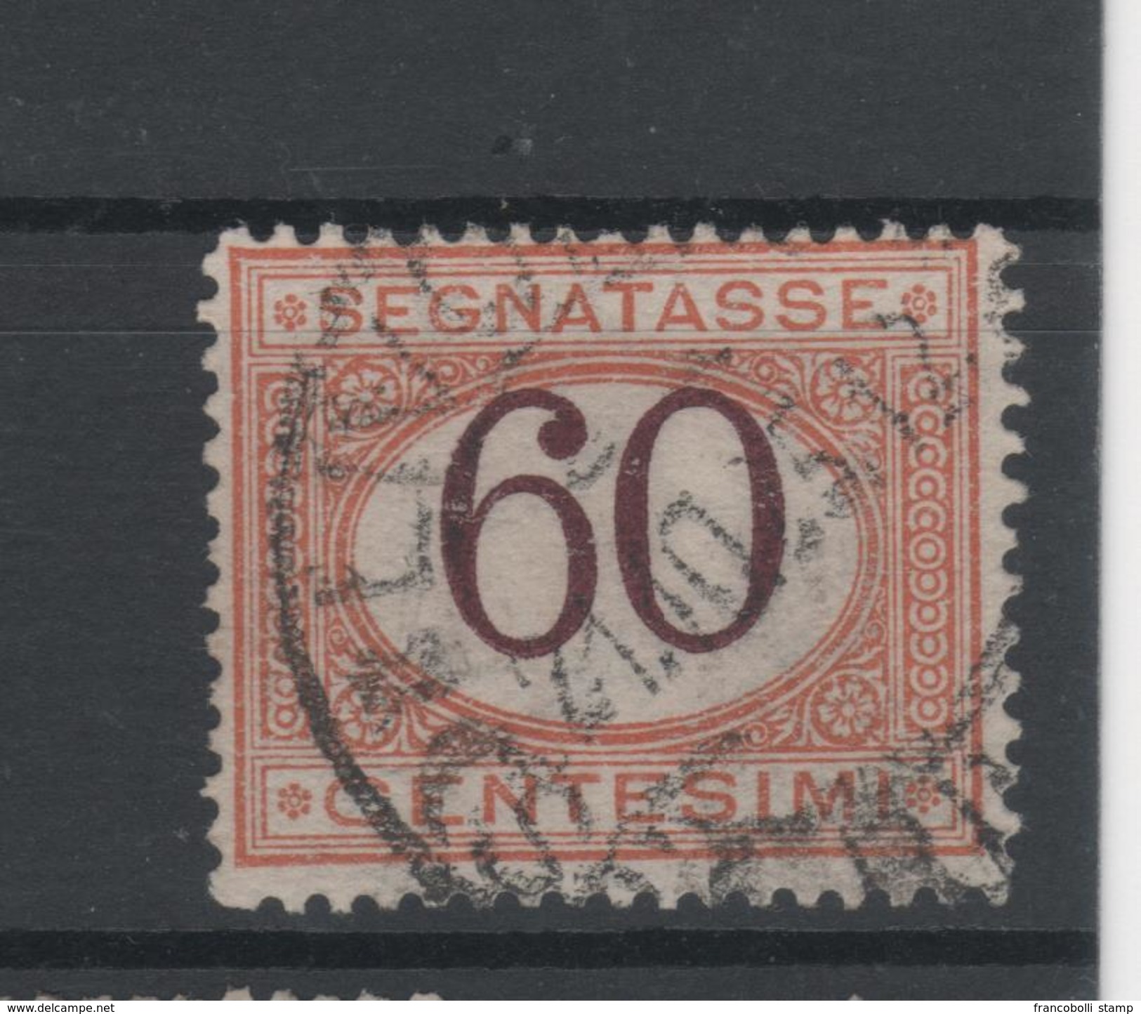 1924 Segnatasse 60 C. Bruno - Usati