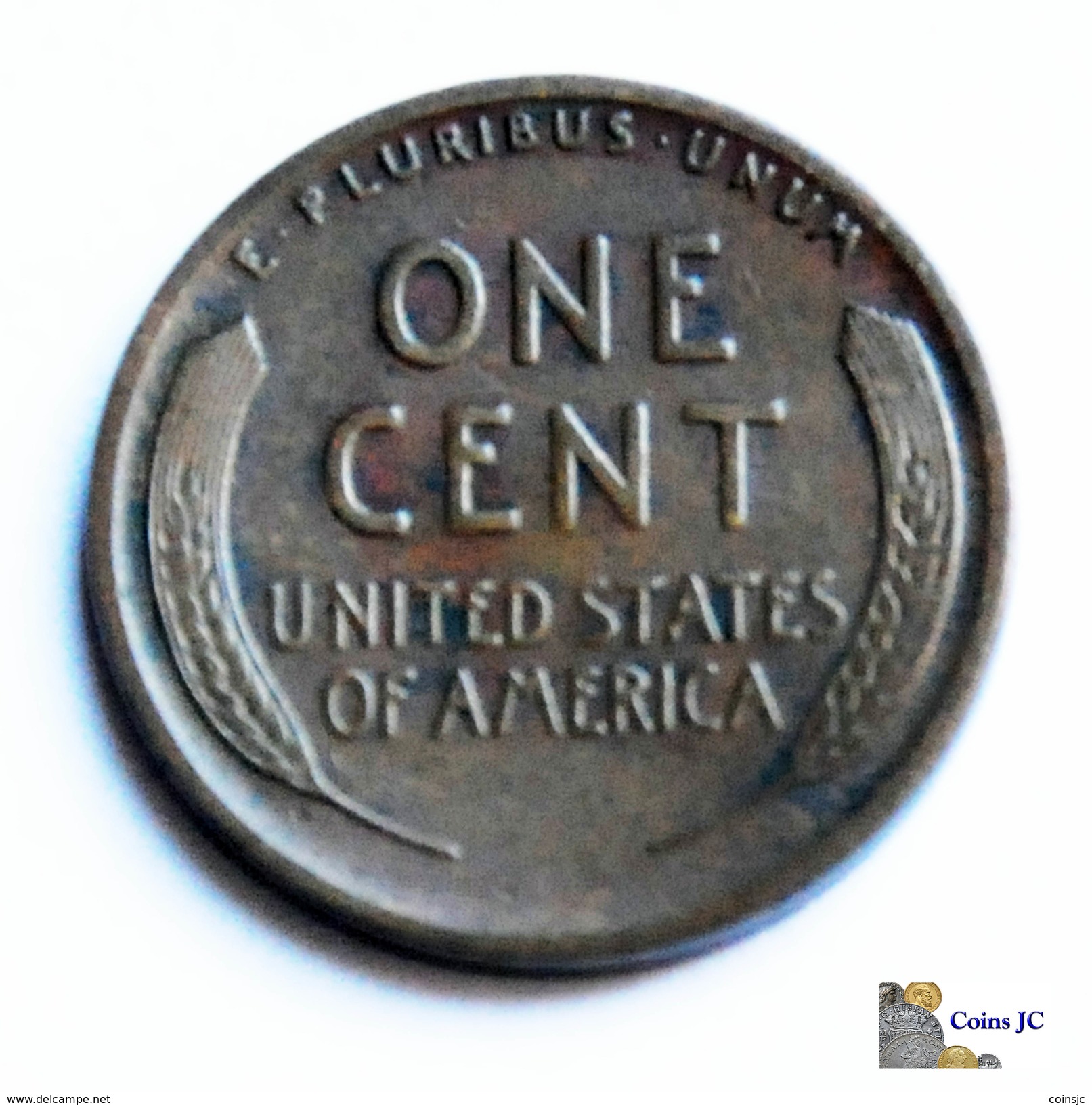 US - 1 Cent - Lincoln - 1909 - 1909-1958: Lincoln, Wheat Ears Reverse