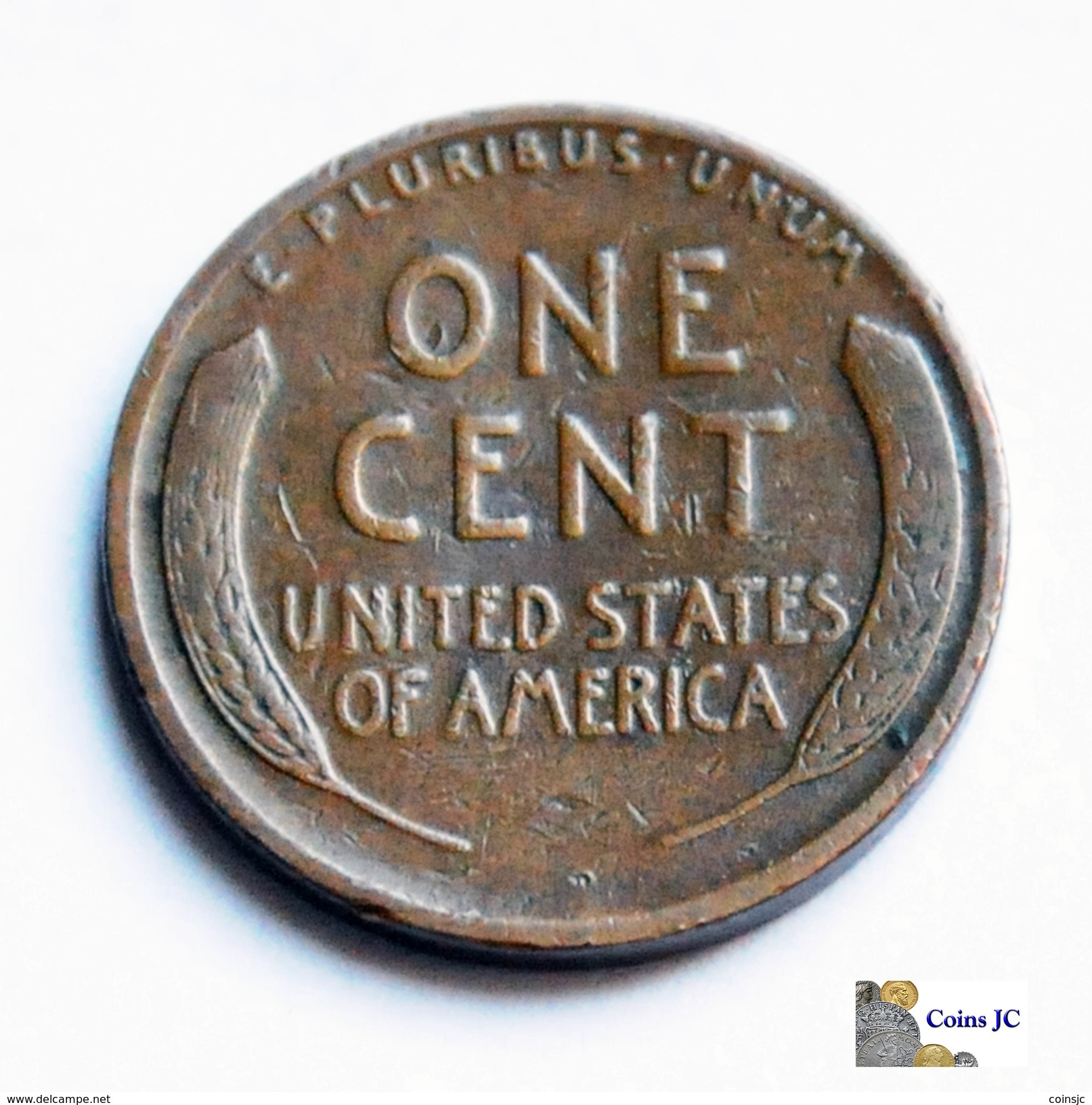 US - 1 Cent - Lincoln - 1913 - 1909-1958: Lincoln, Wheat Ears Reverse