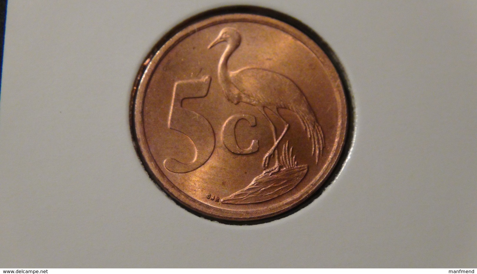 South Africa - 2000 - 5 Cents - KM 223 - XF - Look Scans - Südafrika