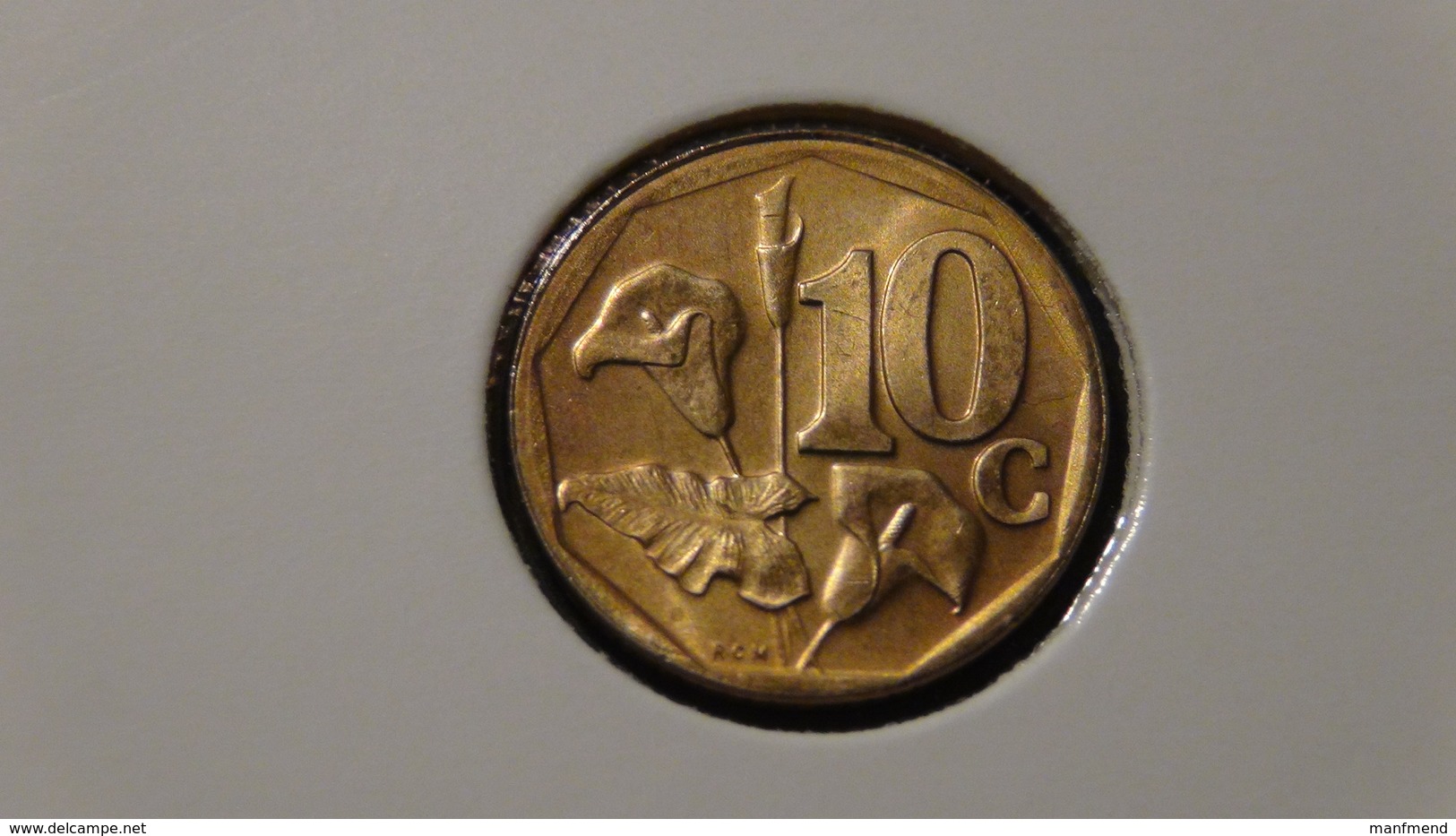 South Africa - 2001 - 10 Cents - KM 224 - Unc - Look Scans - Südafrika