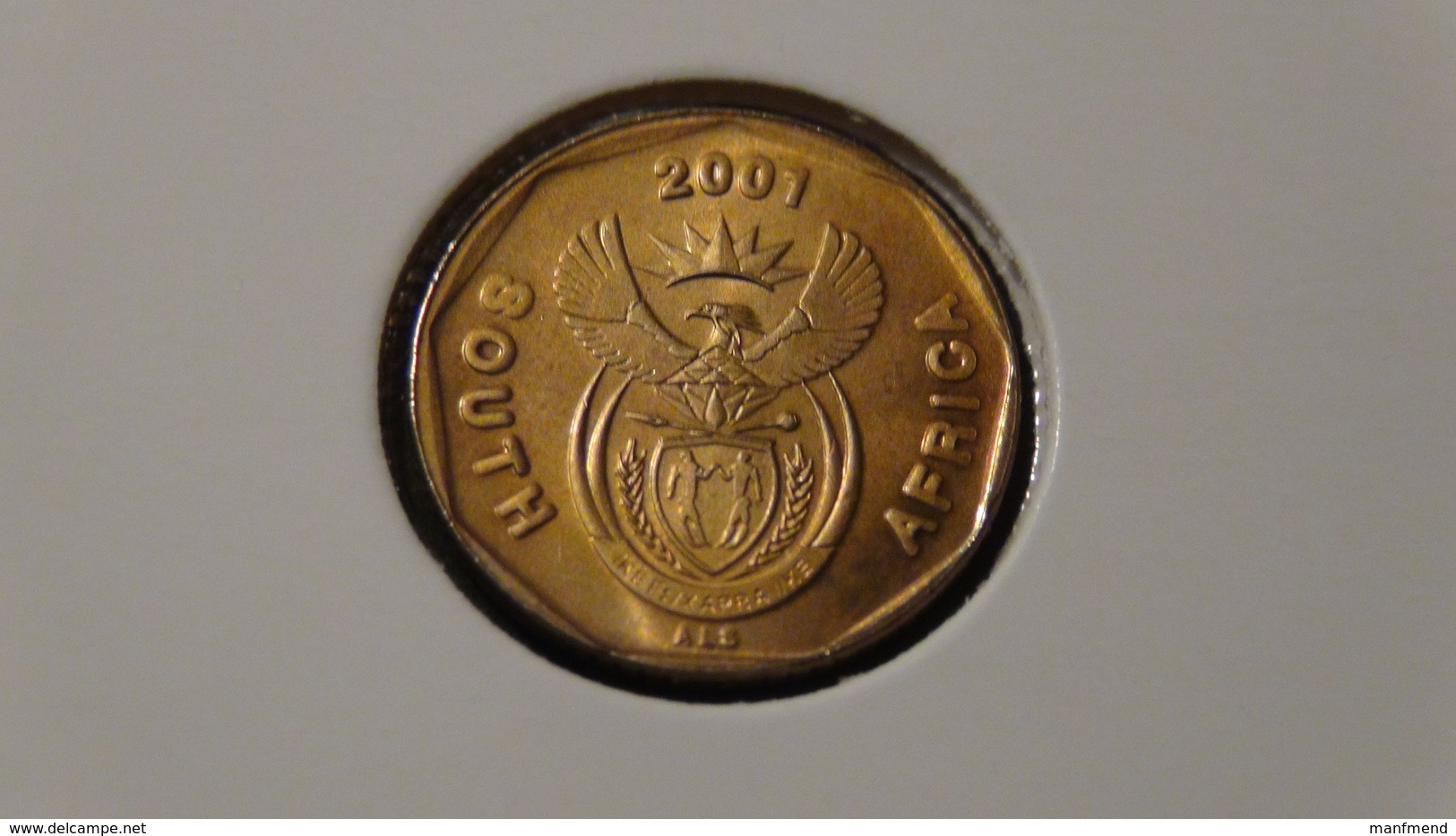 South Africa - 2001 - 10 Cents - KM 224 - Unc - Look Scans - Südafrika