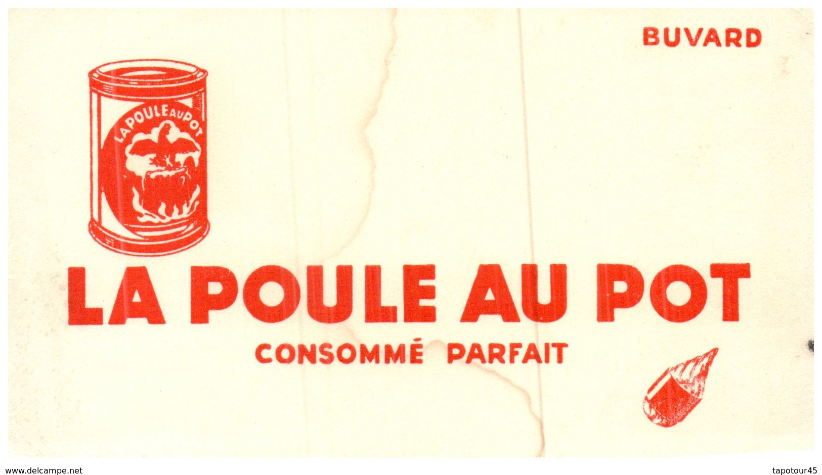 Po PP/Buvard Bouillon La Poule Au Pot (N= 1) - Soups & Sauces