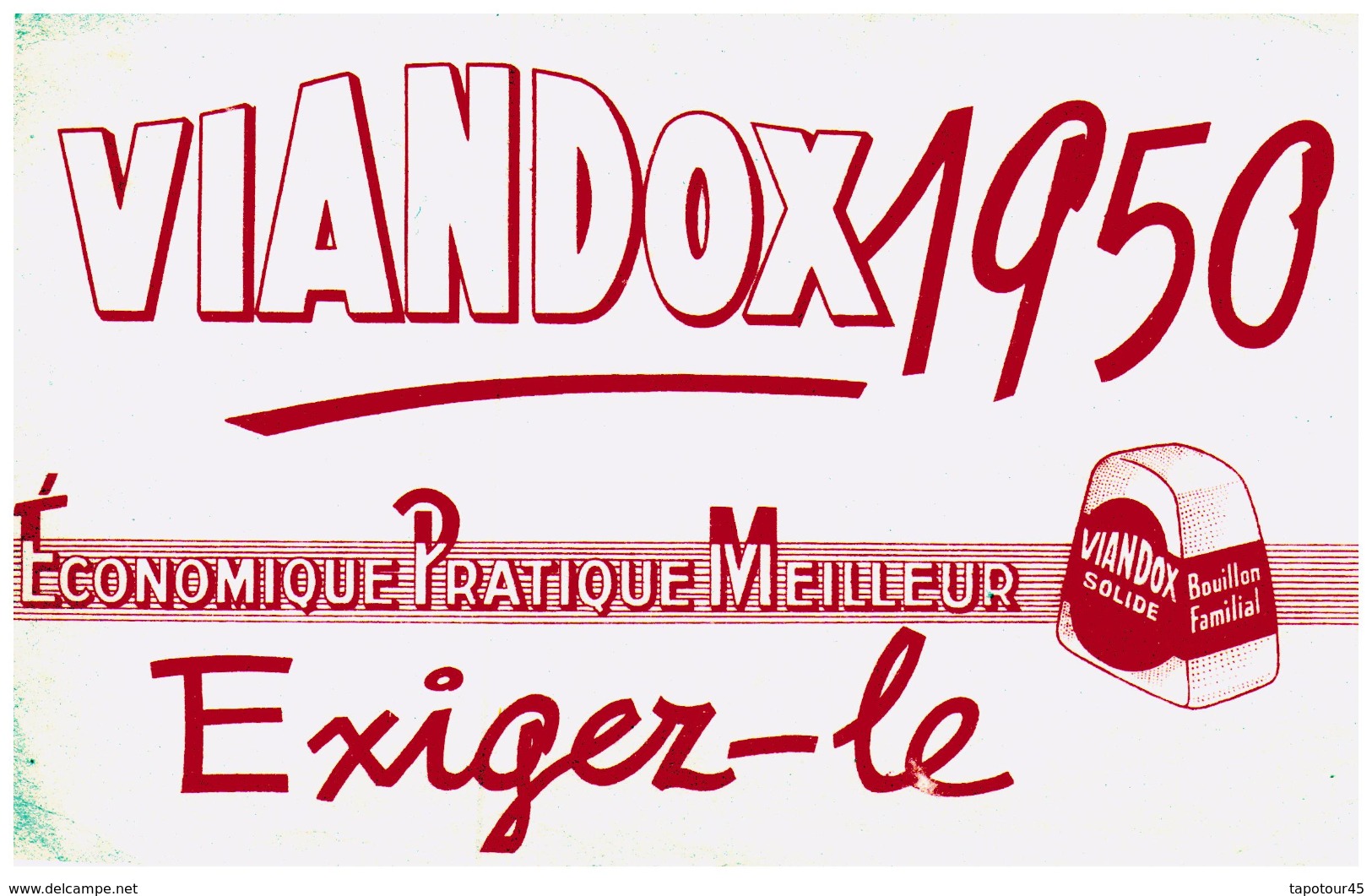 Po V/Buvard Bouillon Viandox (N= 1) - Soups & Sauces