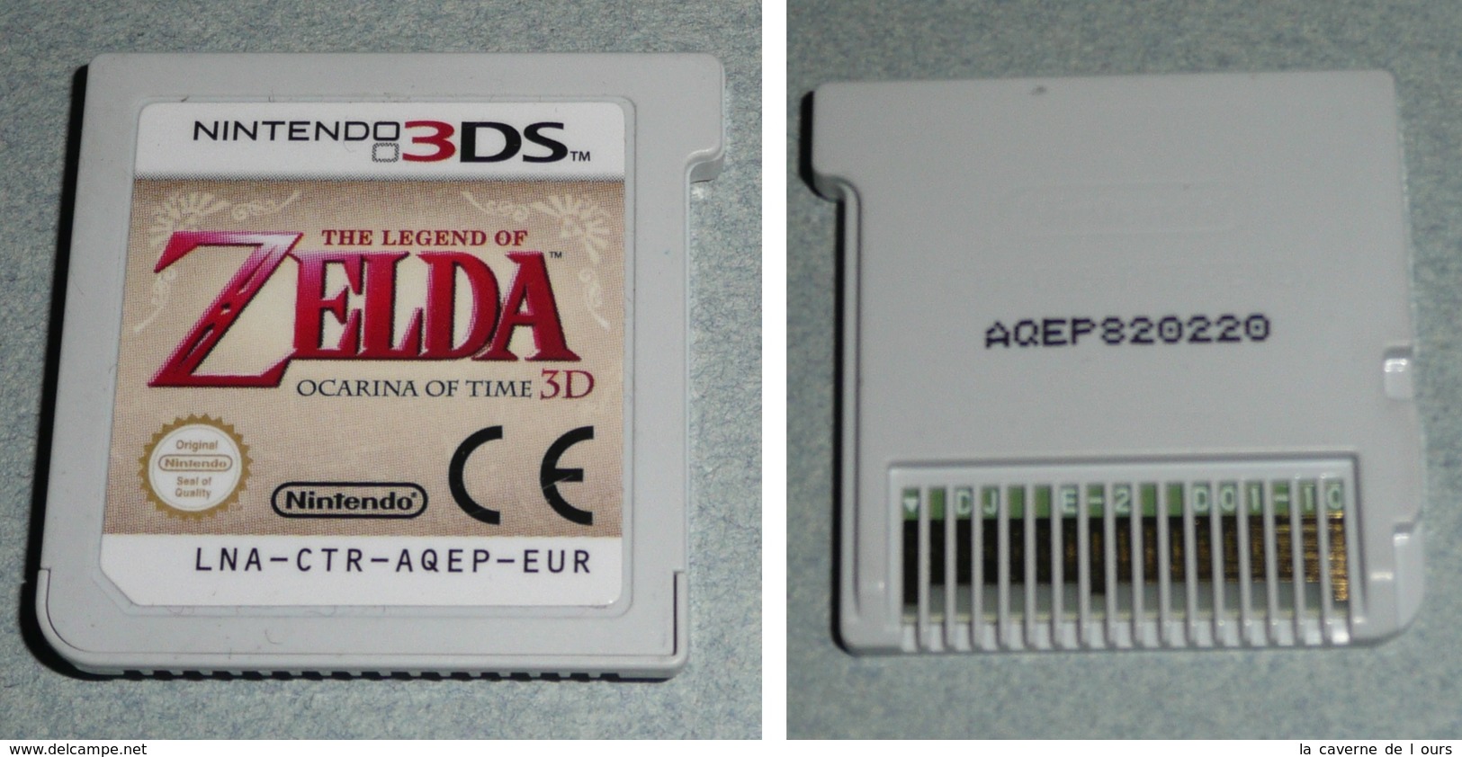 Jeu Pour Console Nintendo 3DS, ZELDA Ocarina Of Time 3D, Sans Boite Ni Notice, Retrogaming 3 Ds - Nintendo 3DS