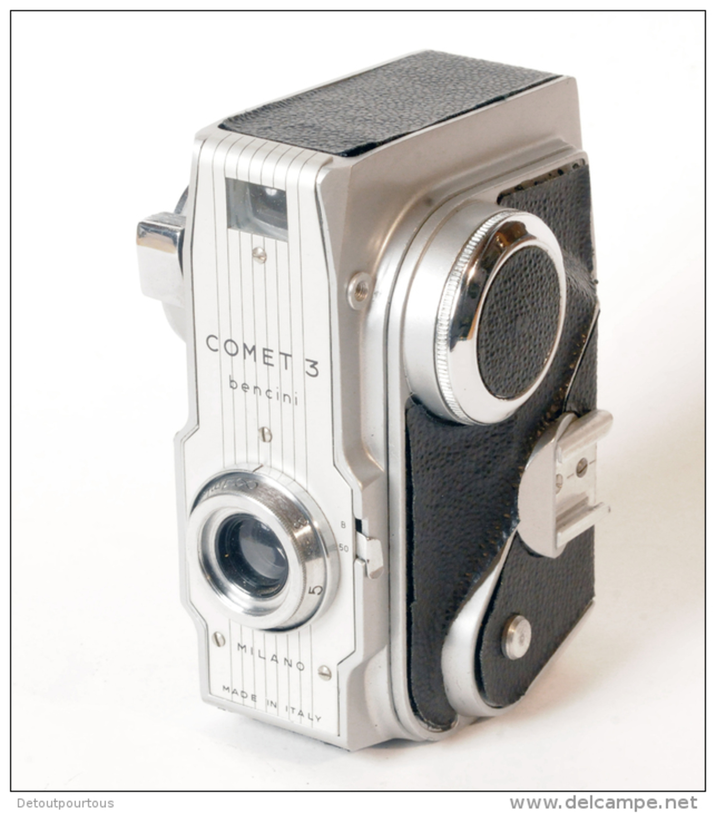 Appareil Photo BENCINI COMET 3 Milano Italy Design Inhabituel Style Camera - Fototoestellen