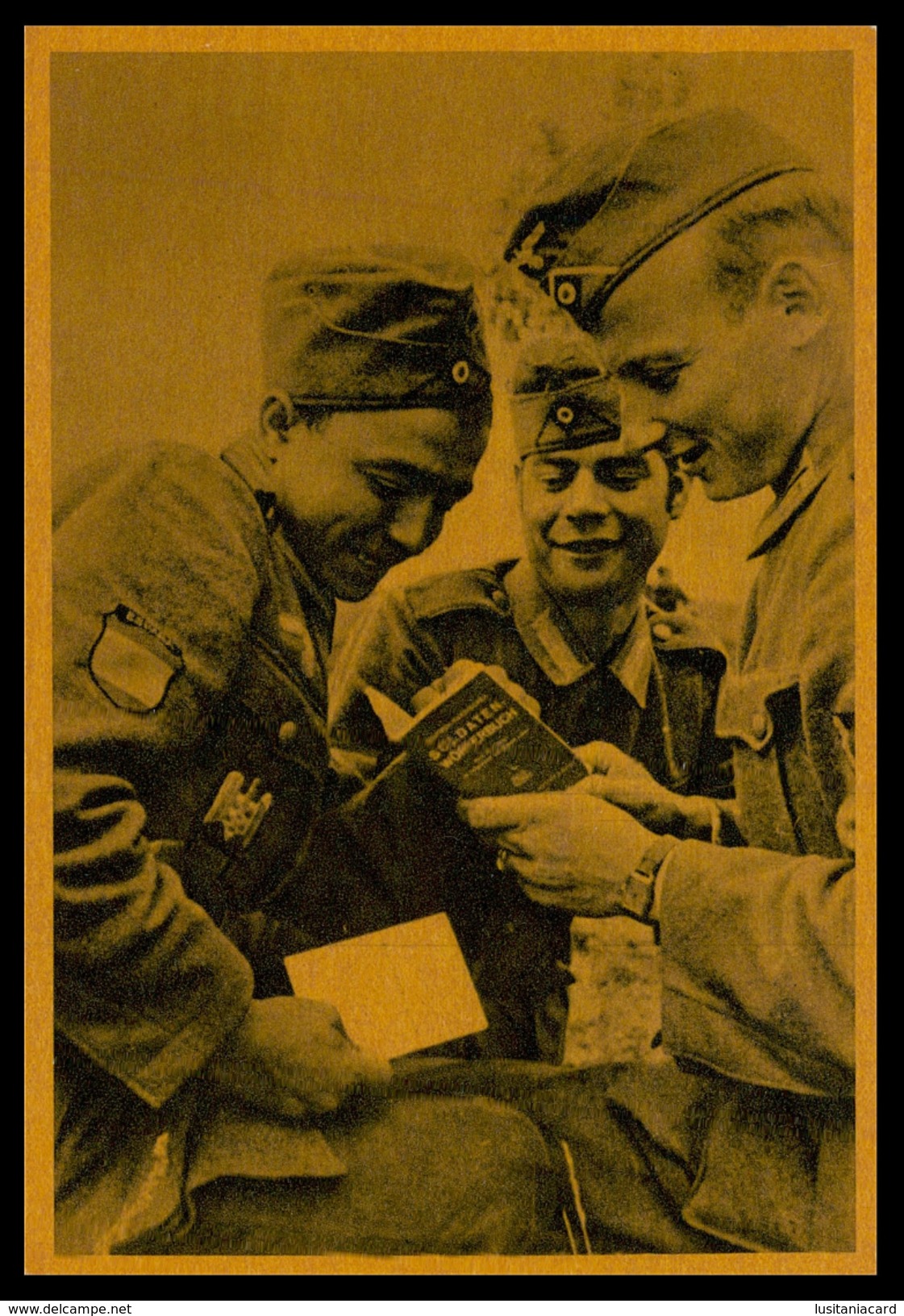 WAR 1939-45 -"Luchas De Los Pueblos Europeos Por Una Nueva Europa-Cuadros De La Division Azul(12 Postais)carte Postale - War 1939-45
