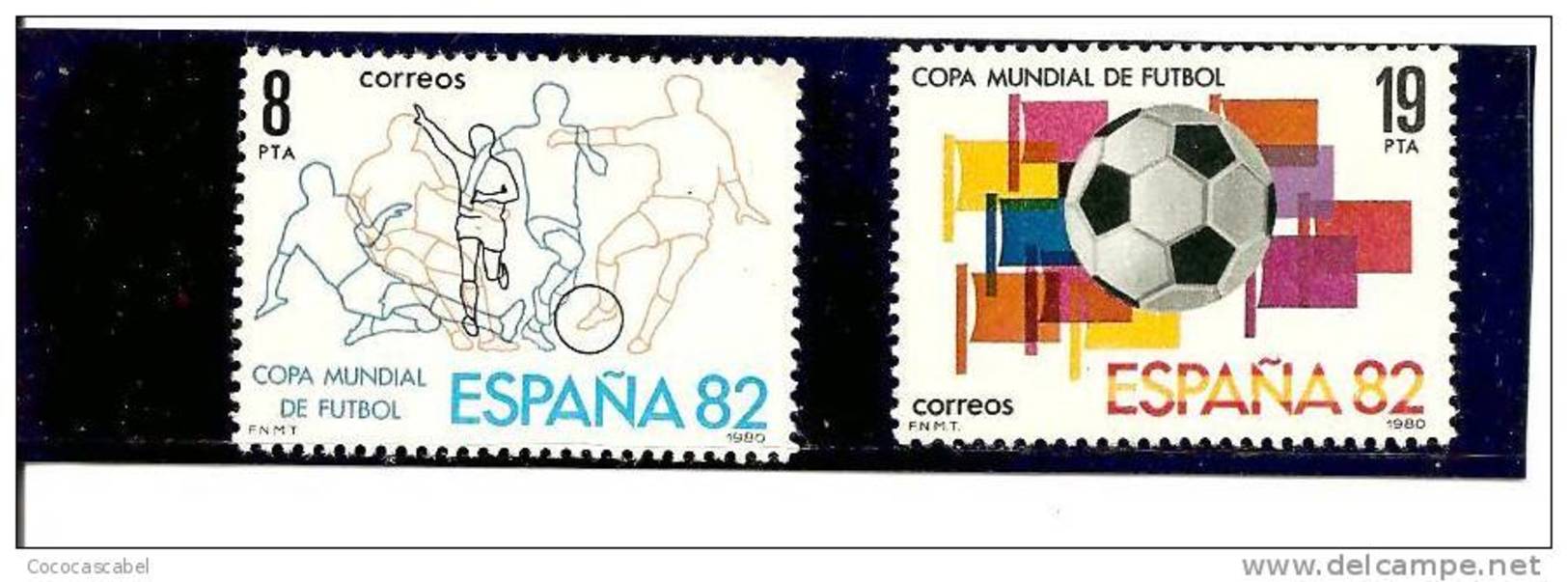 España/Spain-(MNH/**) - Edifil  2570-71 - Yvert  2217-18 - Nuevos