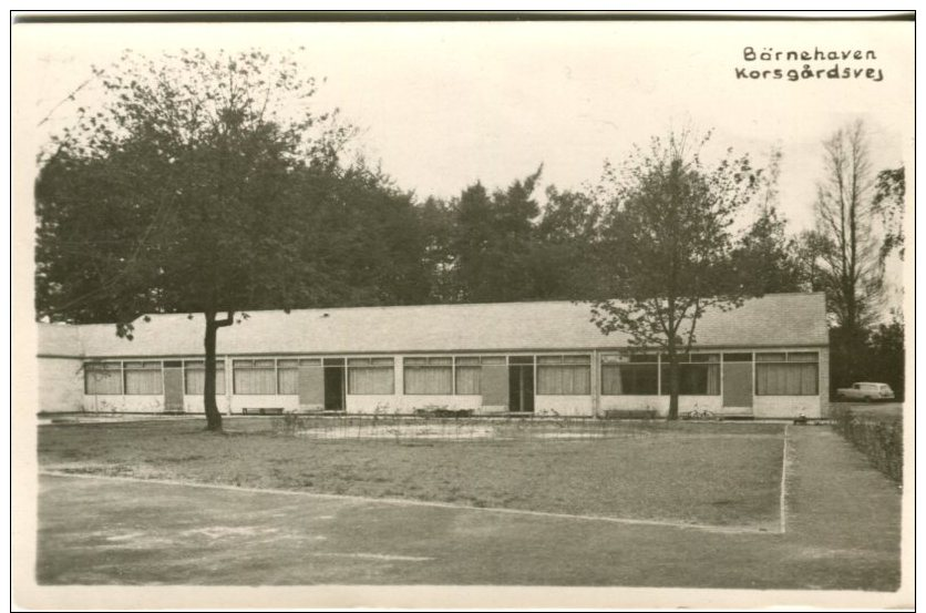 Postcard;  Børnehaven Korsgårdsvej - Denmark