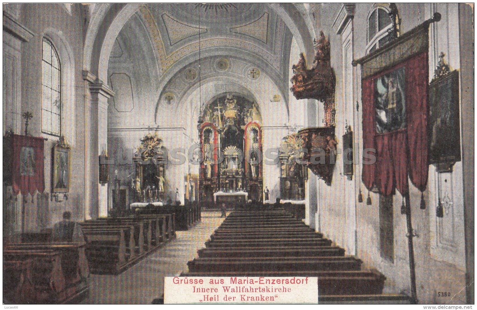 Grusse Aus Maria-Enzersdorf - Innere Wallfahrtskirche "Heil Der Kranken" - Mödling