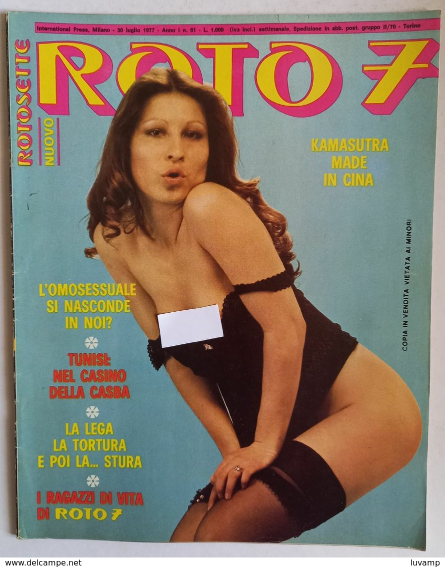 ROTO 7 - N. 61  DEL  30 LUGLIO 1977 ( CARTEL 26) - Prime Edizioni