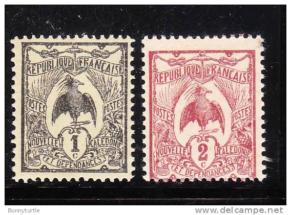New Caledonia 1905-28 Kagu Birds Mint - Unused Stamps